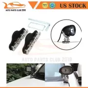 Led Work light Bar Stainless Steel Mount Mounting Clamp Holder For Car Suv Truck