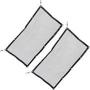 BESPORTBLE 2pcs Car Pet Protection Fabric Car Dog Net Car Pet Barrier Mesh Car Dog Net Car Backseat Barrier Car Mesh Barrier Car Net Barrier Car Vehicle Net Car Barrier Black Oxford Cloth