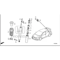 在飛比找蝦皮購物優惠-【明水自動車】 HONDA 原廠部品 CIVIC FK2 T