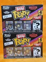 Funko Bitty POP! Stranger Things: Will+ Demogorgon+Joyce+Hopper & Barb-Lot of 2!