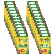 288pc Crayola Kids/Childrens Creative Blackboard Colouring Draw Chalk Set 36m+