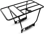 Electric Scooter Rear Rack Solid Bearing Scooter Luggage Cargo Rack Solid Steel Carrier Rack Replacement for Xiaomi M365 1S Pro