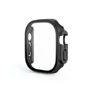 Nevenka Screen Protector Case with Tempered Glass Film For Apple iWatch 8 Ultra -OriginalBlack