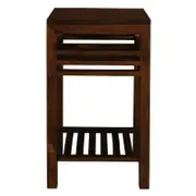 Holland Lamp Table - Mahogany
