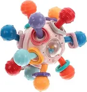 RORPOIR Manhattan Catch Ball Infant Toys Toddler Toys Kids Toys Sensory Development Toy Baby Toy Stretching Toy Toddler Chew Ball Toy Sensory Activity Toy Boilable Child Teether Plastic