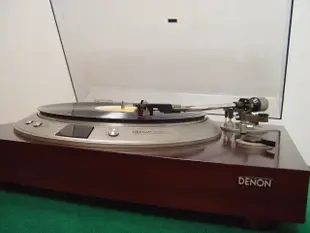 真善美音響維修買賣~名廠DENON DP1200 高階黑膠唱盤, 穩重,品相佳 功能正常