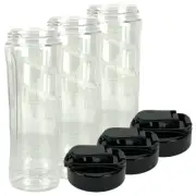 3 Pack 20 oz Cup and To-Go Lid for Oster BLSTAV BLSTPB My Blend 250-Watt Blender