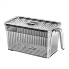 Sealed Refrigerator Storage Box Save Space Fruit Storage Containers Countertop