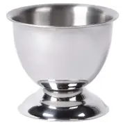 1x Stainless Steel Egg Cup Hard Boiled Kitchen Breakfast Cup Holder Stand Set