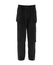 Elastic waist casual pants XL,L Black