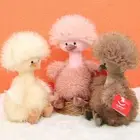 Lovely Cartoon Duck Doll PP Cotton Curly Duck Plush Sofa Ornament