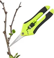 Pruning Shears for Gardening | Stainless Steel Small Pruning Shears with Ergonomic Grip Handle - Garden Snips, Gardening Tools for Flowers, Trimming Plants, Fruits Picking Foccar