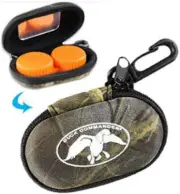 Pack of 10 Duck Commander Contact Lens Cases with Mirror – Realtree Max-4 Camo