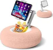 Debtrop Kindle Pillow Stand Holder for Reading in Bed, Tablet iPad Pillow Stand for Lap Compatible with 4.7"-13" Phone, Tablet, iPad, iPhone, Google, Kindle, Samsung(Pink)