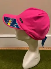 PINK MISSION COOLING PONY TAIL BASEBALL CAP WOMEN'S, UPF 50, WET TO COOL TECHNO
