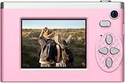 Generic Digital Camera 8X Zoom Portable Compact Camera Dual Lens Camcorder(Pink)