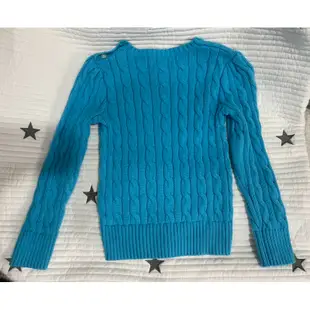 Polo Ralph Lauren 女童經典麻花針織毛衣