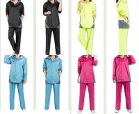 在飛比找Yahoo!奇摩拍賣優惠-香港代購日本系風衣雨衣雨褲套裝 WPC PORTER 軍警風