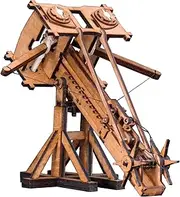 YAQUMW The Mini Roman Ballista Europe Medieval Siege Chariot Wooden Catapult DIY 3D Puzzles Model Kits for Adults STEM Projects for Boys/Girls Tabletop Toys Birthday Gift