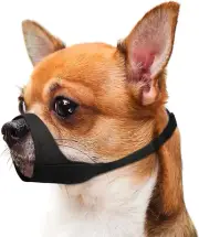 Soft Short Snout Dog Muzzle for Grooming and Anti-Biting, All Sizes