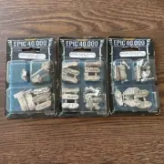 Epic 40K Imperial Tanks 8705ABD - SET NIB OOP Warhammer Citadel 3 Together