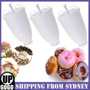 3pcs Dispenser Kitchen Utensil Baking Donut Maker Machine Manual Doughnut DIY