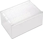Transparent Reptile Cage Multi Function Snake Keeper Box for Spiders Frogs Snakes More Easy Observation Cleaning Breeding Supply for Animals