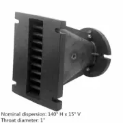 Tweeter Speaker Driver Line Array Audio Loud Horn Wave Guide Sound 1inch Throat