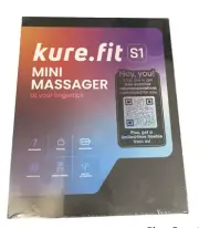 KURE.FIT S1 Mini Massager at Your Fingertips With 7 Modes, Portable, Rechrge,New