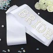 [LQTSLFM] Bridal Sash, Fabulous Sash, Accessories for Bride to Be, Women Hen Party Set for Bachelorette Party and Wedding Photography