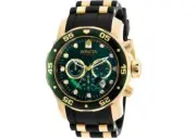 Invicta Pro Diver Quartz Chronograph Green Dial 48 mm Men's Watch 6984