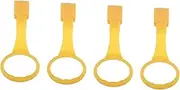 QUMIIRITY 4Pcs Portable Pull Rings Stand Up Safety Rings for Nursery Cot Easy to Install Walking Aid for Ergonomic to Walk