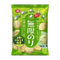 在飛比找蝦皮購物優惠-日日花食。🆕龜田無限米果-海苔味(限定)/海老味