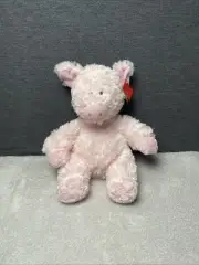 Aurora Tubbie Wubbies Pink Pig Cute Furry Huggable Plush Stuffed Animal Toy 12"