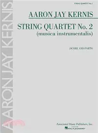 在飛比找三民網路書店優惠-String Quartet No. 2 (Musica I