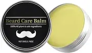 Men's Beard Care Balm,Facial Black Beard Strengthen Cream For Thicken Beard,Healthy Growth Moisturizing Beard Wax,50g Dashing Gentlemen Beard Care Balm