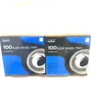 Montgomery Ward 100 Slide Wheel Tray Album Pack Of 2 - NEW SEALED