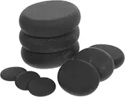 Ipetboom Hot Stone Set 9pcs Basalt Stone Kit Volcanic Rock Massage Essential Oil Massage Retention