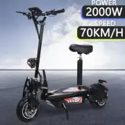 2024 2000W 70KM/H Adult Electric Scooter Motor e Scooter Foldable Travel E-Bike