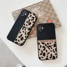 Shockproof Leopard Print Luxury Case Cover for iPhone 16 Pro Max 15 14 13 12 11