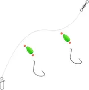 Catfish Rigs for Bank Fishing - Double Hook Surf Fishing Tackle | Fish Equipment for Crappie Saltwater Jigging Trolling Casting Backpacking Travel Family Friends