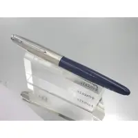 在飛比找蝦皮購物優惠-極罕見全新 美國原廠 PARKER派克21型深藍鋼筆