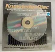 Groliers Encyclopedia Knowledge Disc (Laser Video Disc) - Sealed