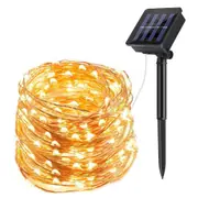 Waterproof Outdoor Solar LED Strip Mini String Lights 10M