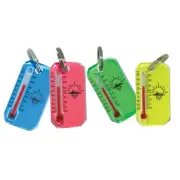 Sun Company Yellow Neon Zip-o-gage – Zipper Pull Thermometer