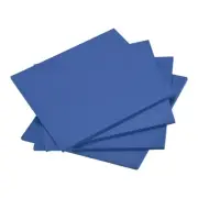 4 Pack 9.84 x 9.84" 7mm Thickness EVA Foam Sheets for Arts Blue