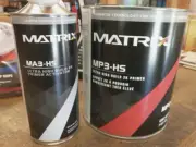 Matrix MP3-HS Ultra High Build 2K Urethane Primer Grey Gallon Kit MP3-HS w/ MA3