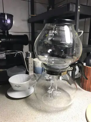 Pyrex 8-Cup Vacuum Drip Glass Coffee Maker LW-8M UW-8