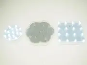 Large Base Light LED Table Centerpiece Square Circle Flower Vase Crystal Wedding
