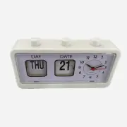 Mechanical Alarm Clock Novelty Flip Clock Desktop Digital Clock with6506